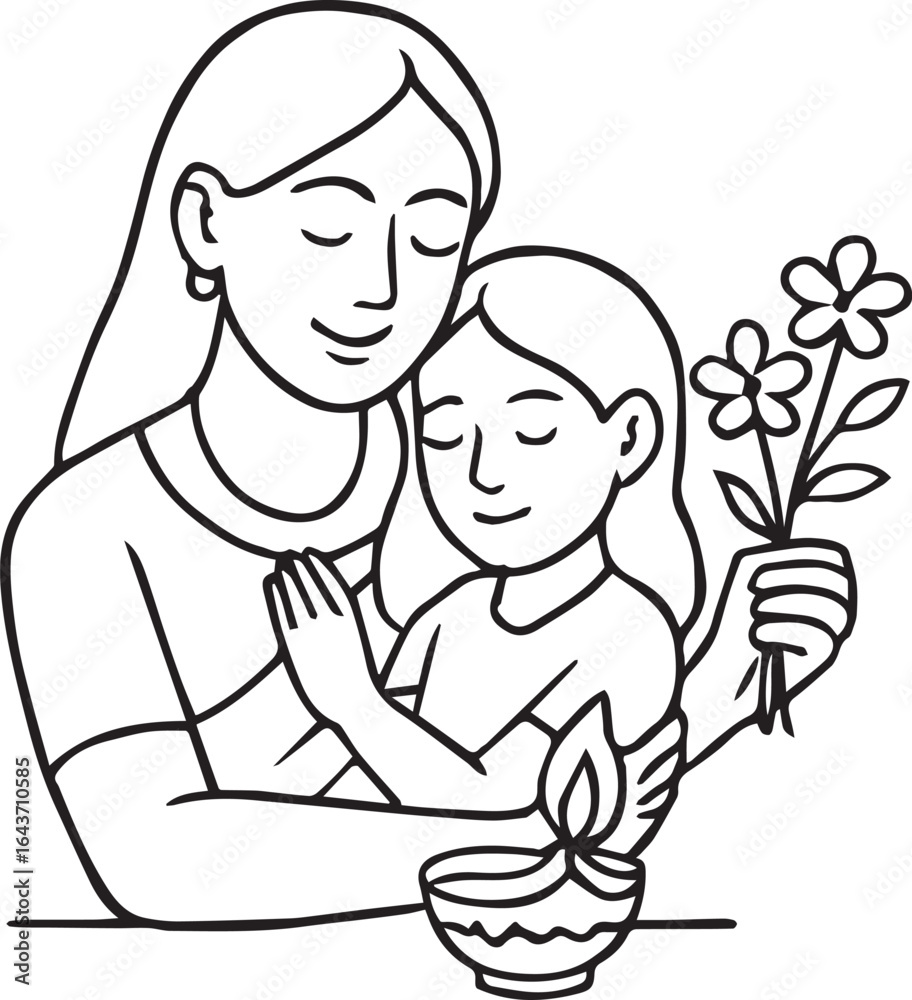 Obraz premium Happy mother's day 