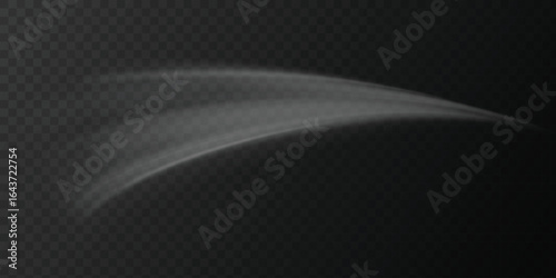Soft Hazy Glow and Motion Blur on Transparent Grid.