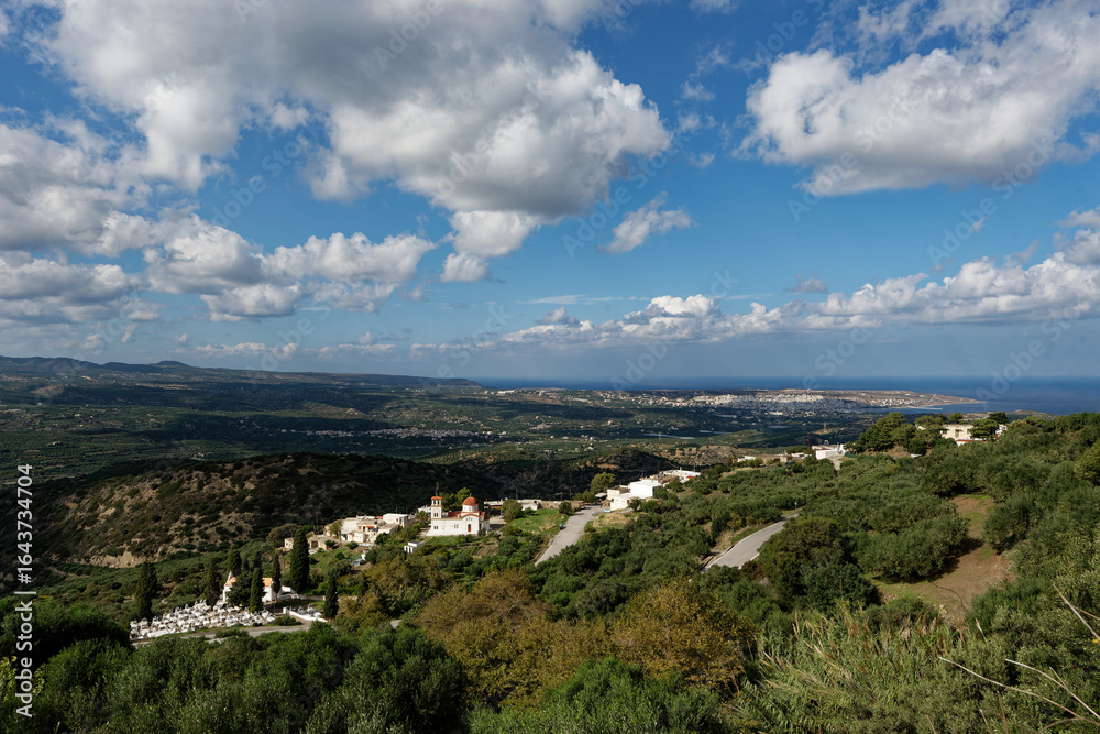 Fototapeta premium Kreta - Sitia - Gemeinde Piskokefalo - Ortsteil Stavromenos