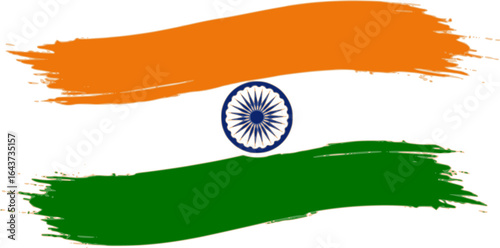 Independence Day India vector, Indian flag icon,
