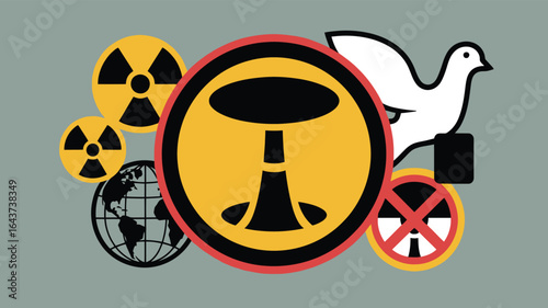  Peace Illustration  Global Disarmament Concept