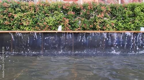 water fountain in the park