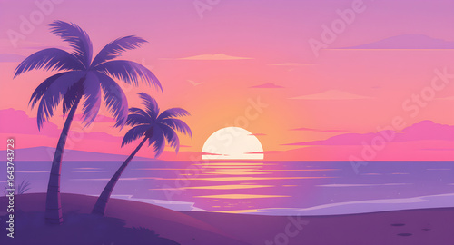 Mint green spiral notebook, a pen, and a small potted plant on a matching mint background, creating a harmonious and organized workspace