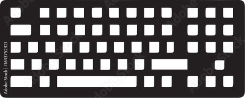 Keyboard icon. Computer keyboard tool