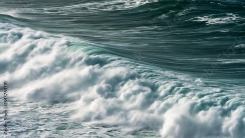 Majestic Ocean Wave Crashing: A Breathtaking View of Nature's Power
