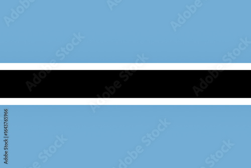 Republic of Botswana Flag