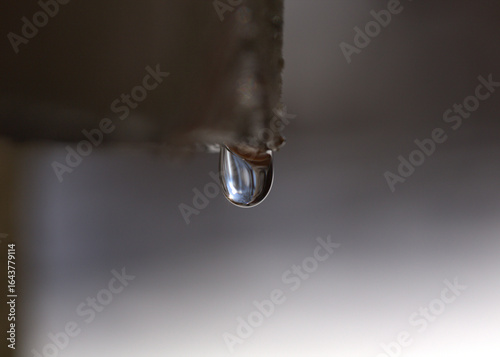 Single drop of water
