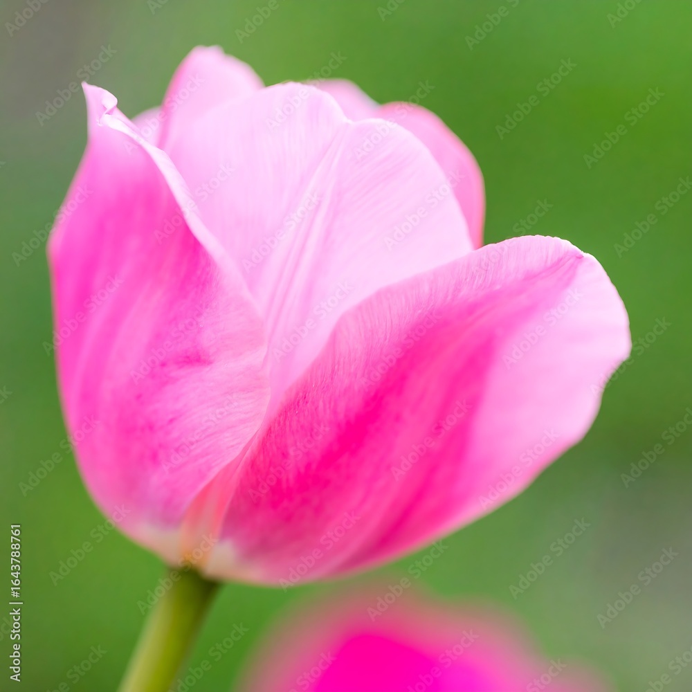 Naklejka premium Delicate pink tulip