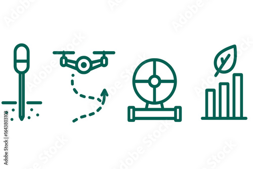 Innovative agricultural tools enhancing soil monitoring, crop management, and sustainable practices for improved efficiency