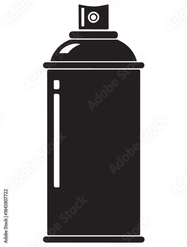 AEROSOL SPRAY CAN SILHOUETTE