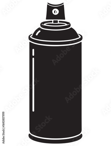AEROSOL SPRAY CAN SILHOUETTE