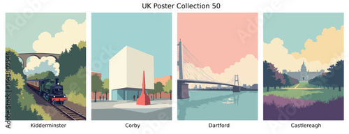 Kidderminster, Corby, Dartford, Castlereagh UK Collection
