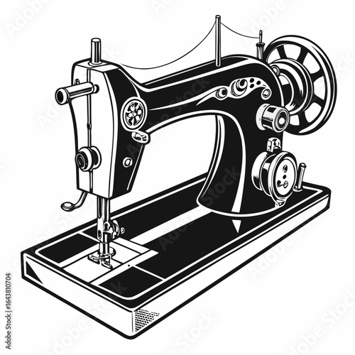 vintage sewing machine