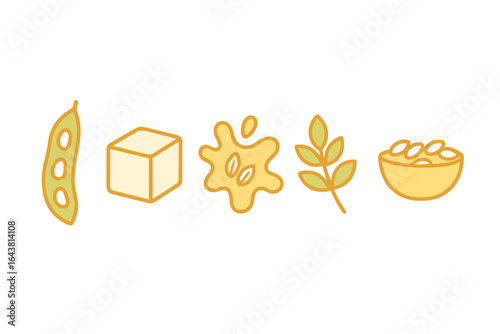 Visual representation of plant-based ingredients arranged in a tasteful manner for a healthy diet