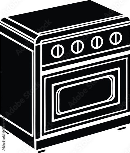 modern kitchen oven