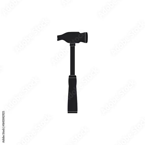 Powerful Hammer Silhouette: A Striking Visual for Construction, DIY, and Industrial Projects