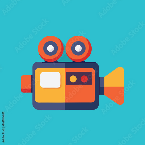 Vector video camera icon