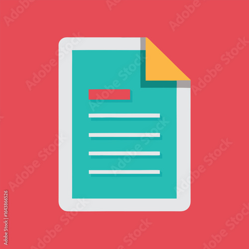 Vector file document icon