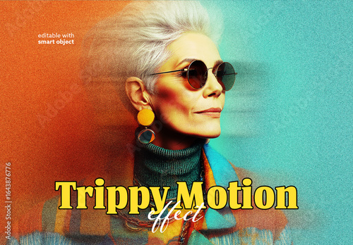 Trippy Motion Photo Effect