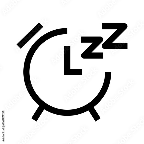 Sleep Clock Icon