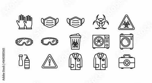 Safety Equipment and Supplies for Biohazard Protection
