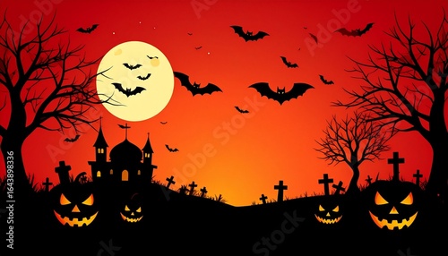 Wallpaper Mural The spooky night background. Spooky night halloween background. Halloween theme dark background. Halloween spooky night background Torontodigital.ca