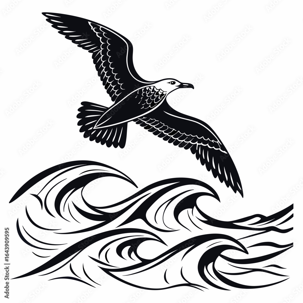 Obraz premium black headed eagle