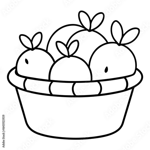 vector illustration of a cake