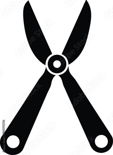 tongs silhouette vector 