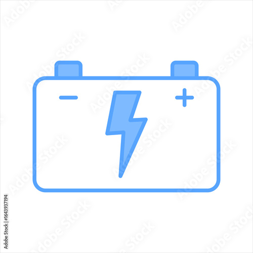 Accumulator Blue Icon