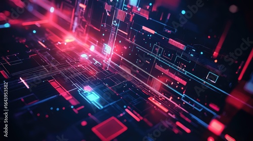 display blinking technology interface