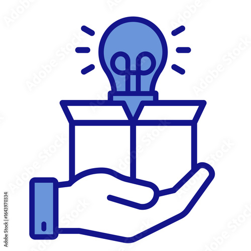 Open Innovation  Icon Element For Design