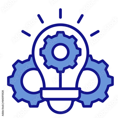Invention Gear  Icon Element For Design