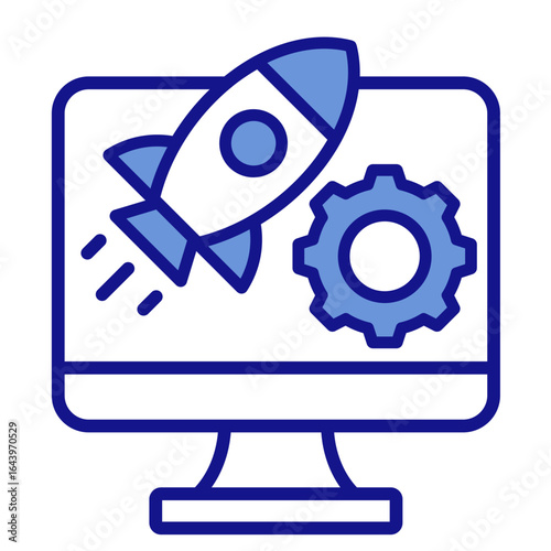 Startup Launchpad  Icon Element For Design