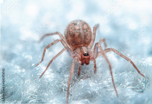 spider on a white background