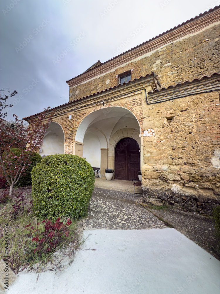 Naklejka premium Church of Saint Andrew in Quintanilla de Palencia