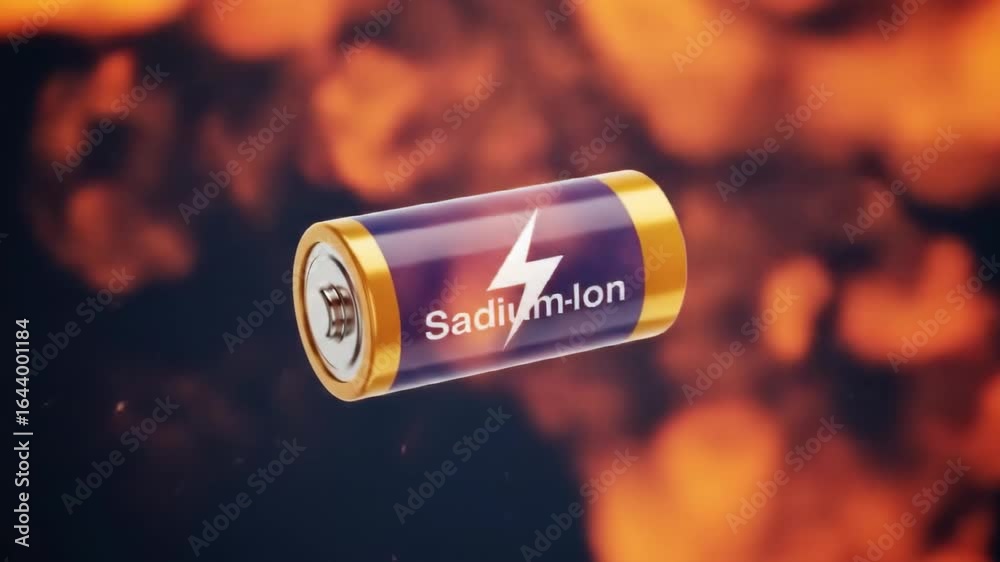 Sodium-Ion Battery: Energy Overload! Dramatic 3D Animation of Exploding ...