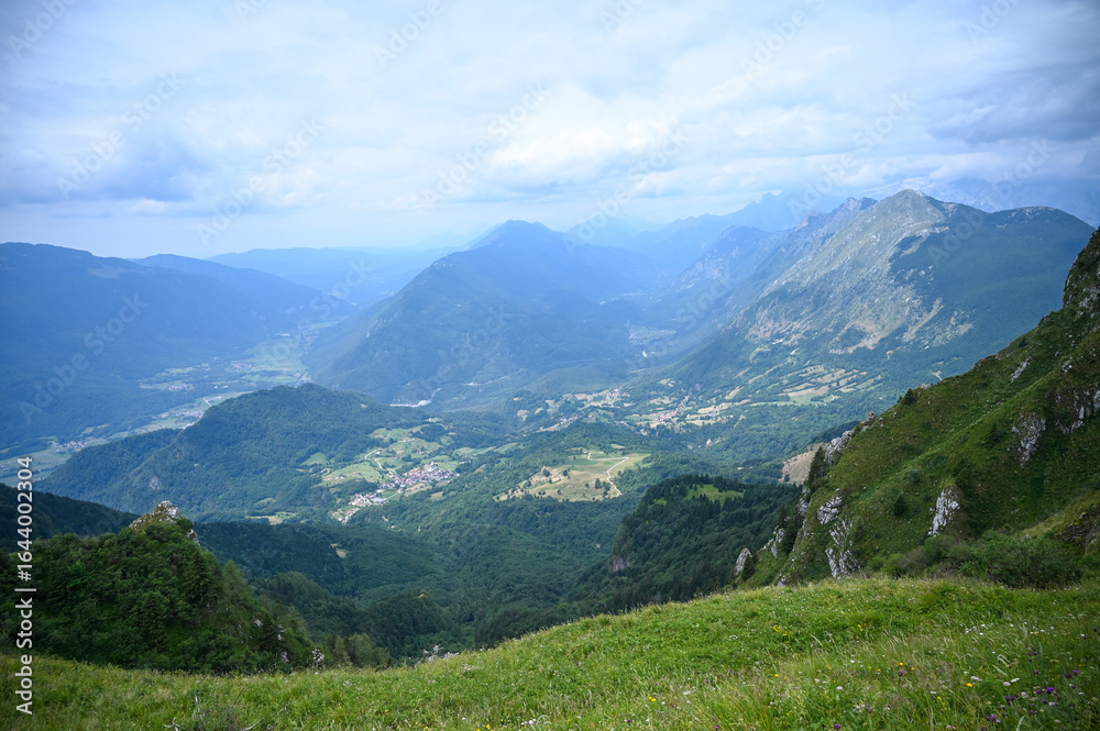 Obraz premium mountain landscape with mountains