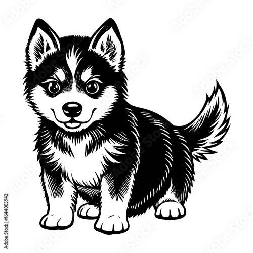 CUTE HUSKY Puppy