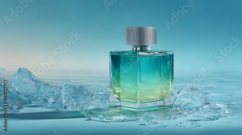 Wallpaper Mural perfume bottle on an ice floe Torontodigital.ca