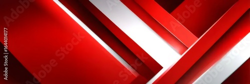 ダイナミックな赤と白の幾何学的な抽象的な背景デザインパターンとテクスチャ