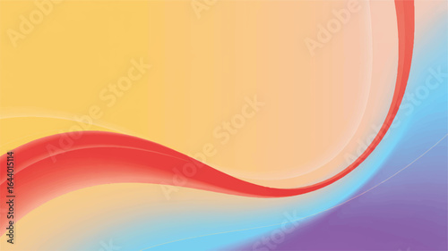 Abstract background with soft colors and flowing shapes for modern designs and creative projects featuring gradients and dynamic curves