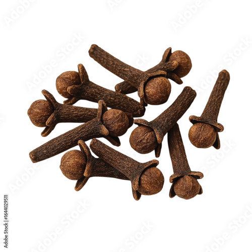 cloves on white background
