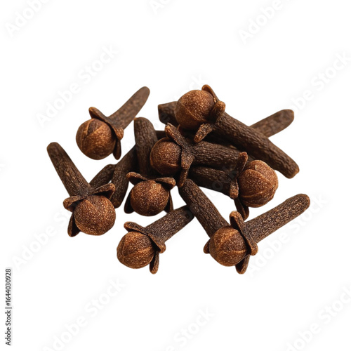 cloves on white background