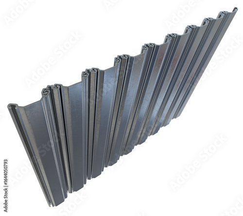Fototapeta Corner connector for sheet piling sections