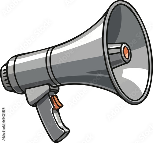 vector illustration megaphone