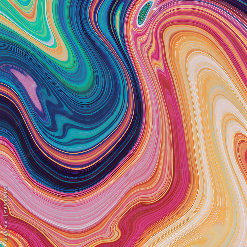 Fototapeta premium abstract background with colorful lines