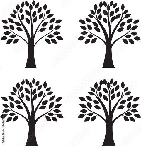 Abstract Nature Growth Symbol Vector Art