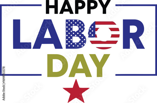 Happy labor day art.