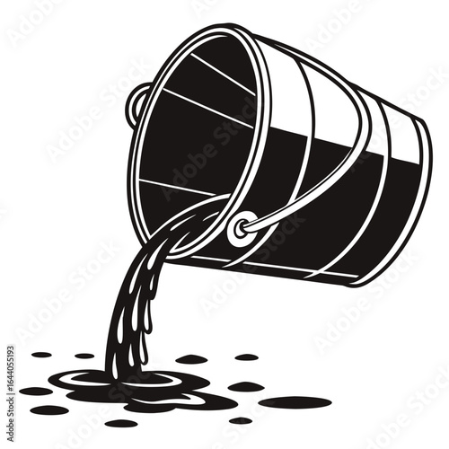 oil barrel with oil